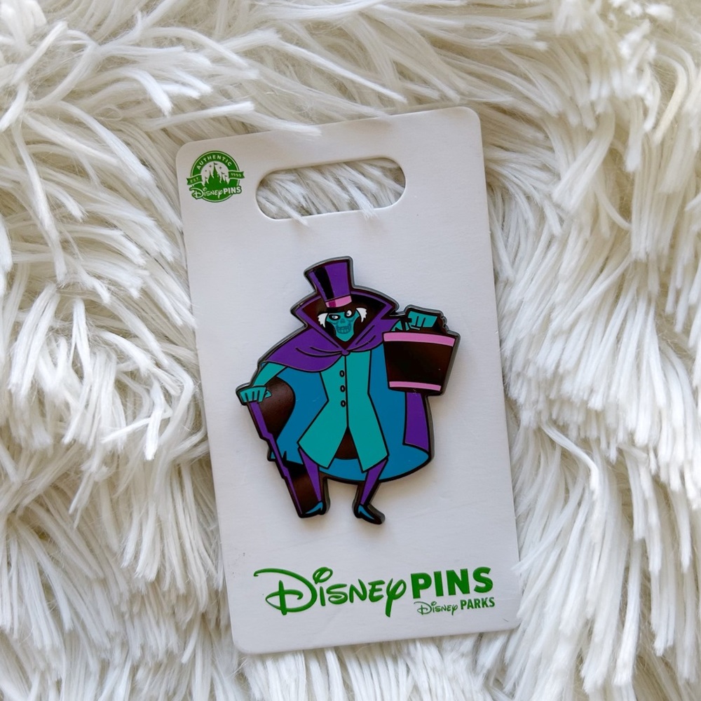 Disney Parks Haunted Mansion Hatbox Ghost Pin 2023 New On Card